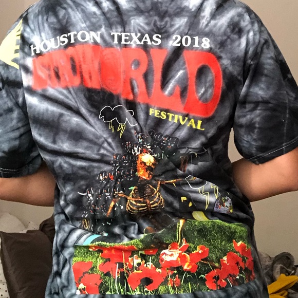 Travis Scott Houston Astroworld fest t-shirt - Picture 4 of 4